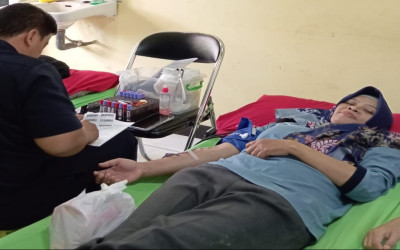 Aksi Kemanusiaan SMK Negeri 2 Pati: Donor Darah Bersama PMI
